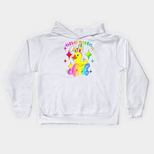 One cute chick Kids Hoodie